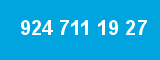 924 711 19 27 924 711 19 27